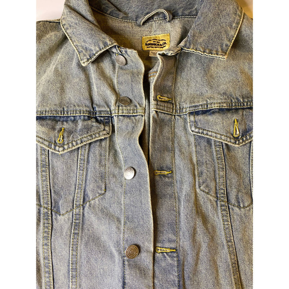 Deadstock Sears Roebucks Denim Trucker Jacket Size XL - Picture 2 of 7